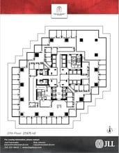 901 Main St, Dallas, TX à louer Plan d’étage- Image 1 de 1