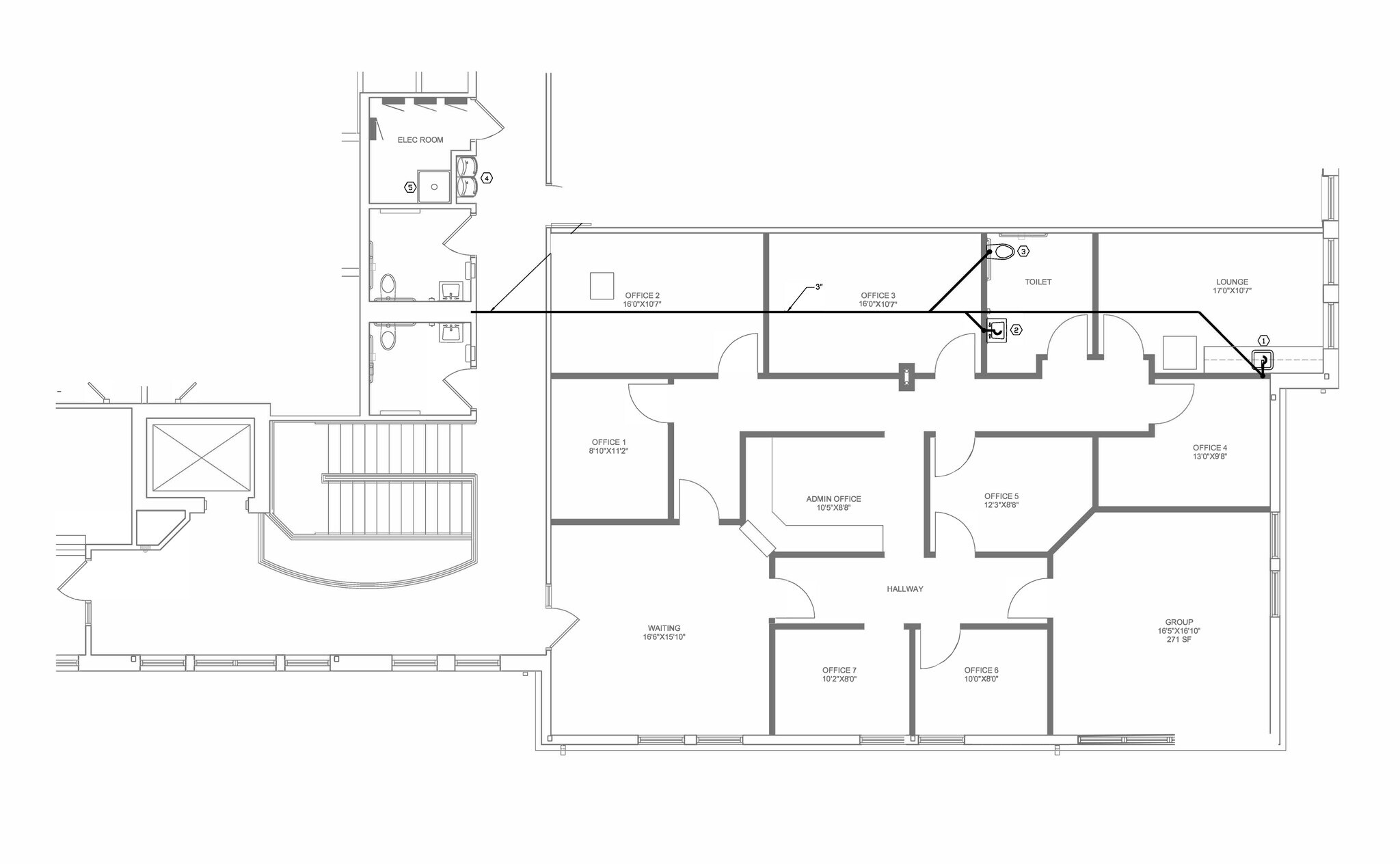 4262 Old William Penn Hwy, Murrysville, PA à louer Plan de site- Image 1 de 6
