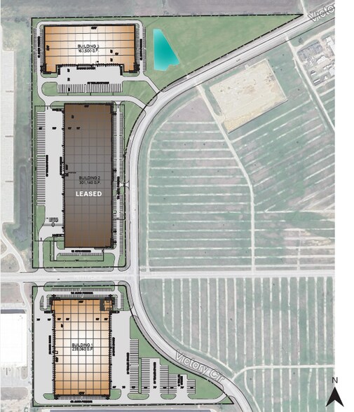 Petty Place & Victory Cir, Fort Worth, TX à louer - Plan de site - Image 2 de 2