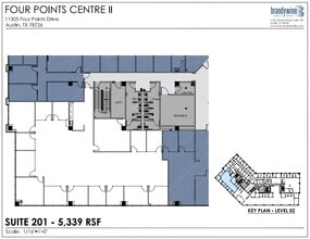 11305 Four Points Dr, Austin, TX for lease Floor Plan- Image 1 of 1