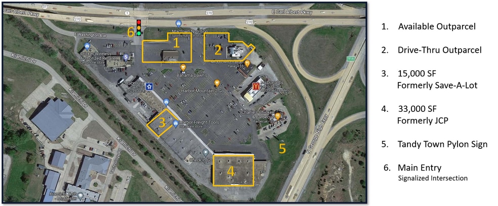 1744 E Carl Albert Pky, Mcalester, OK for lease - Building Photo - Image 3 of 6