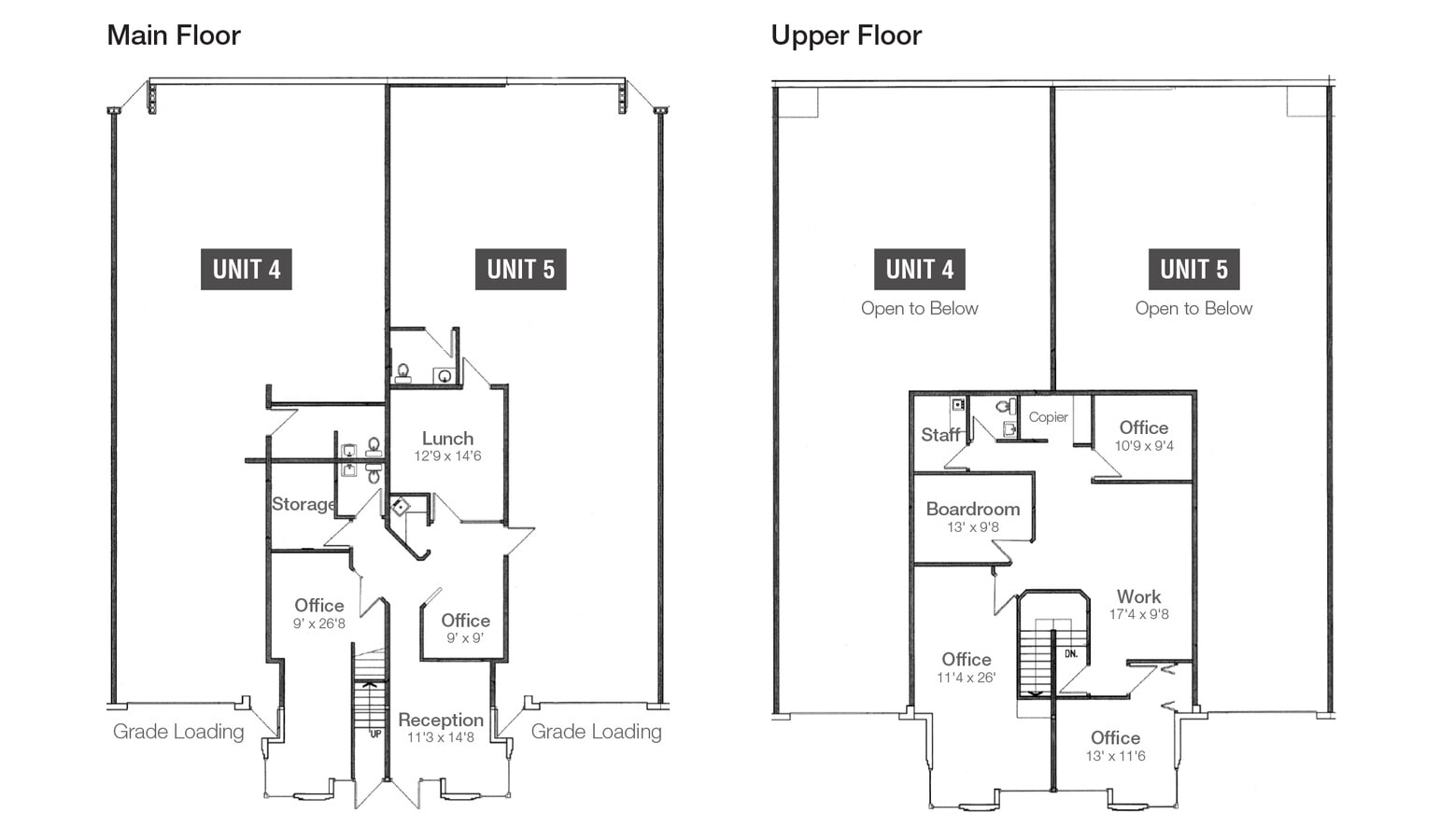 2345 Windsor St, Abbotsford, BC V2T 6M1 - Unité 4 & 5 - - Plan d’étage - Image 1 of 1