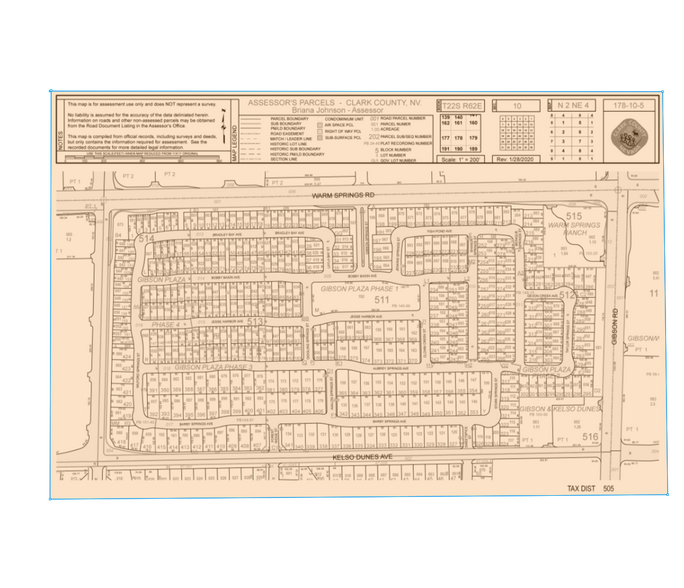 1142 Jesse Harbor Ave, Henderson, NV à vendre - Plan cadastral - Image 1 de 1