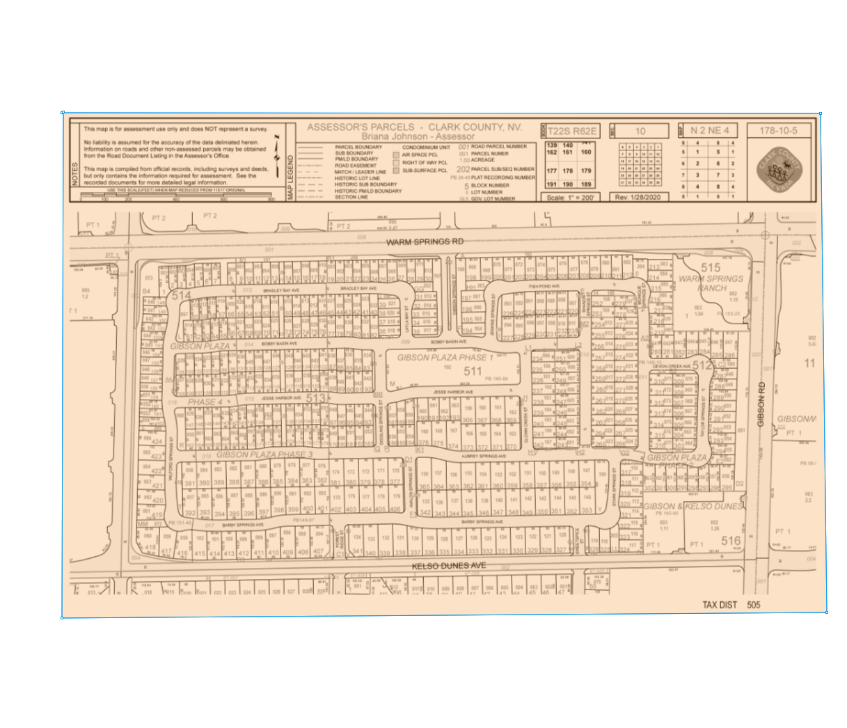 1142 Jesse Harbor Ave, Henderson, NV à vendre Plan cadastral- Image 1 de 2