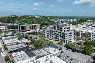 401 W Watson St, Fayetteville, AR - AERIAL map view