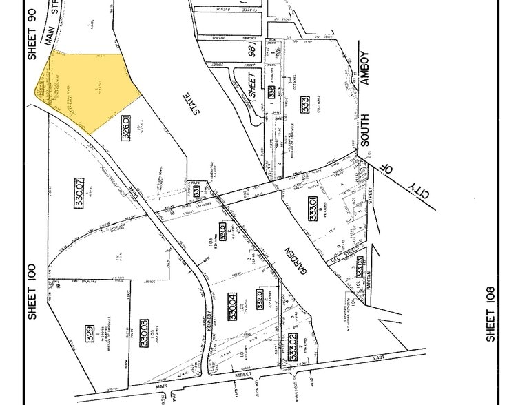 500 Kennedy Dr, Sayreville, NJ for lease - Plat Map - Image 2 of 6