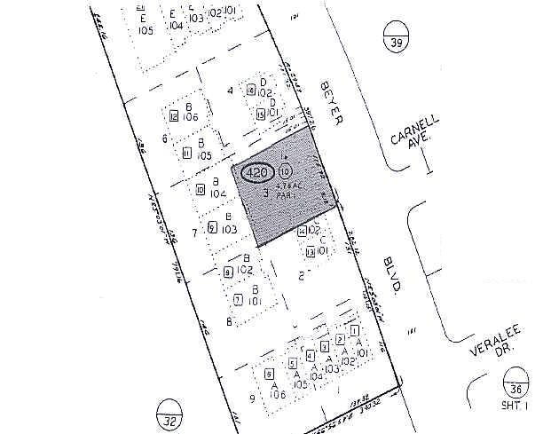 3025 Beyer Blvd, San Diego, CA for lease - Plat Map - Image 3 of 25