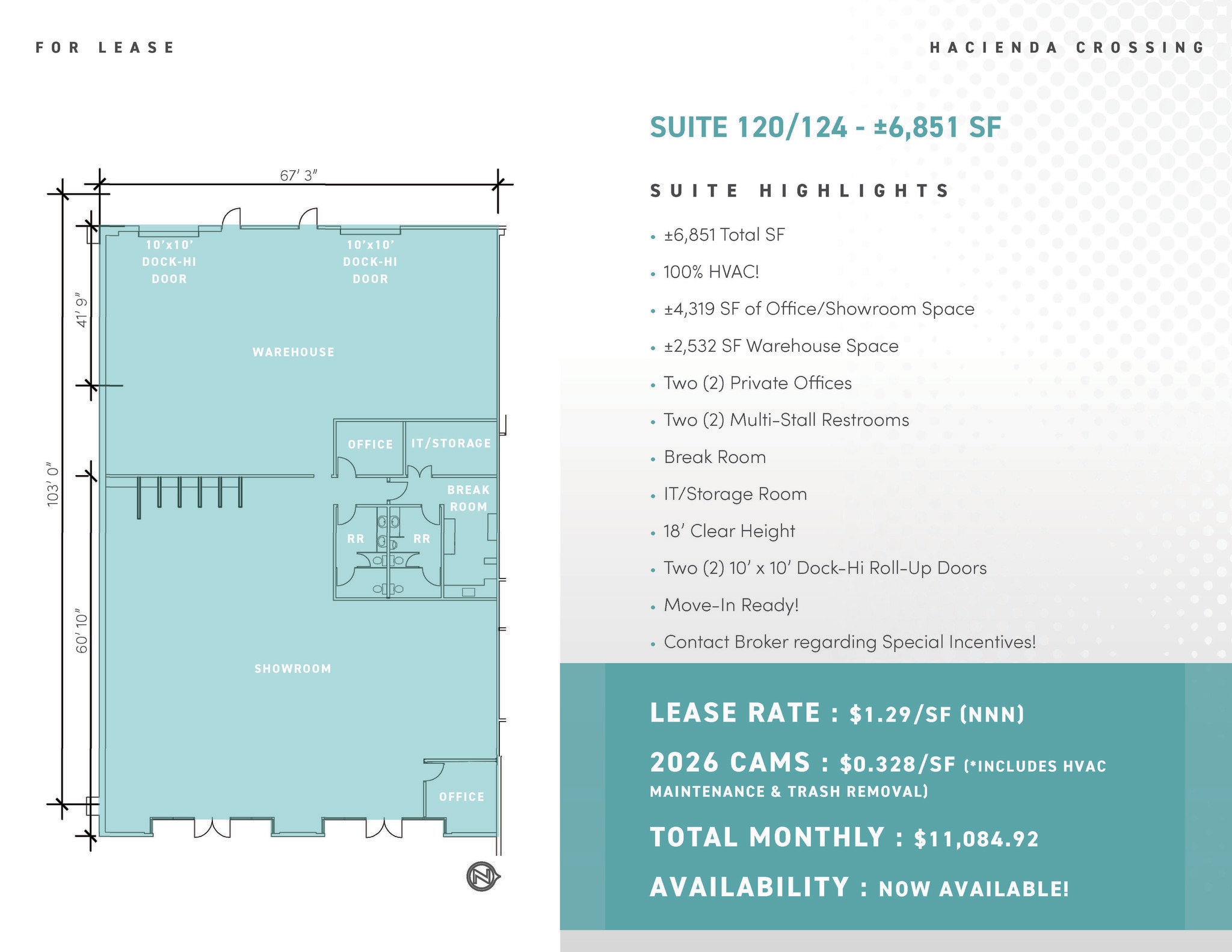 5275 Arville St, Las Vegas, NV for lease Floor Plan- Image 1 of 1