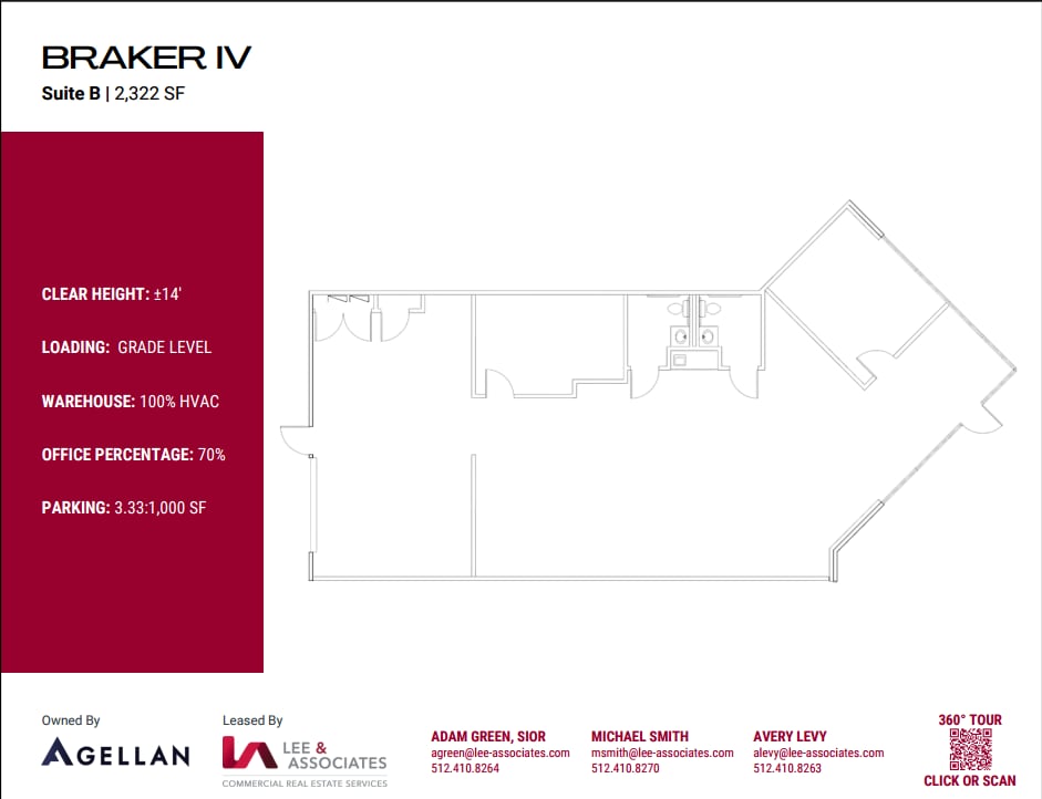 2120 W Braker Ln, Austin, TX for lease Floor Plan- Image 1 of 1