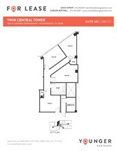 1401 N Central Expy, Richardson, TX à louer Plan d’étage- Image 1 de 1