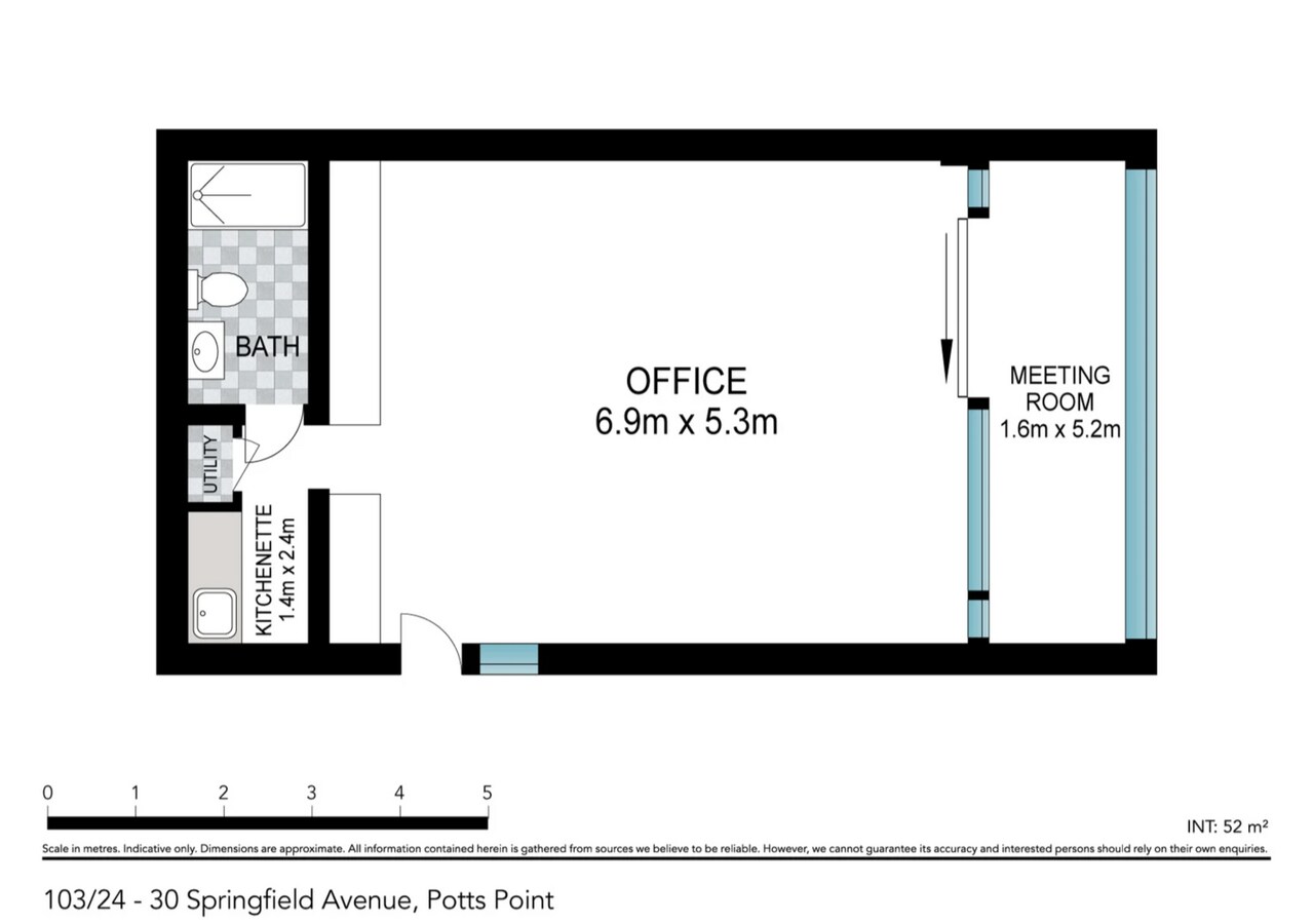 24-30 Springfield Ave, Potts Point, NSW 2011 - Unité 3 -  - Plan d’étage - Image 1 of 5
