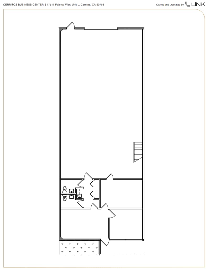14021 Bosa Ln, Cerritos, CA à louer Plan d’étage- Image 1 de 1