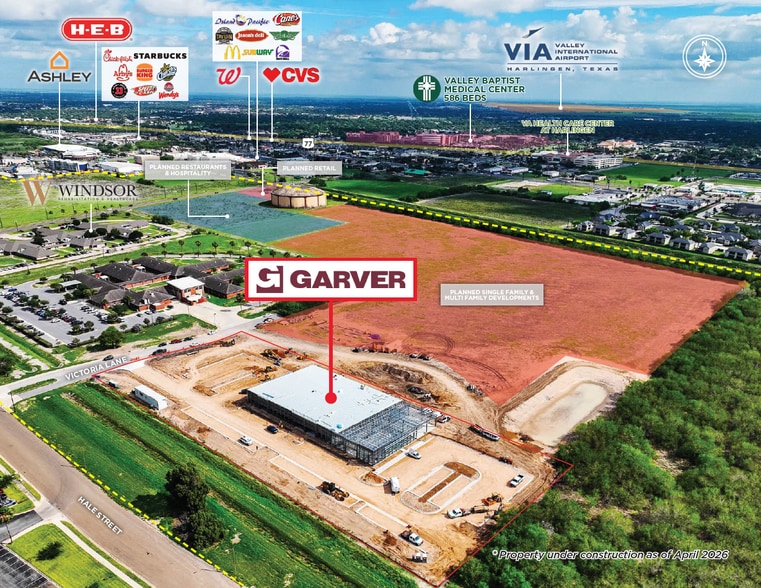 612 Victoria Ln, Harlingen, TX à vendre - Photo du bâtiment - Image 2 de 9