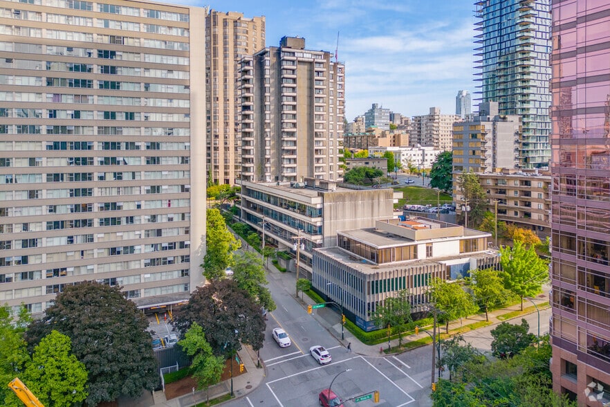 1444 Alberni St, Vancouver, BC for lease - Aerial - Image 3 of 5