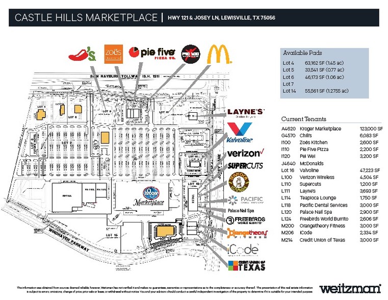 Highway 121, The Colony, TX for lease - Site Plan - Image 3 of 3