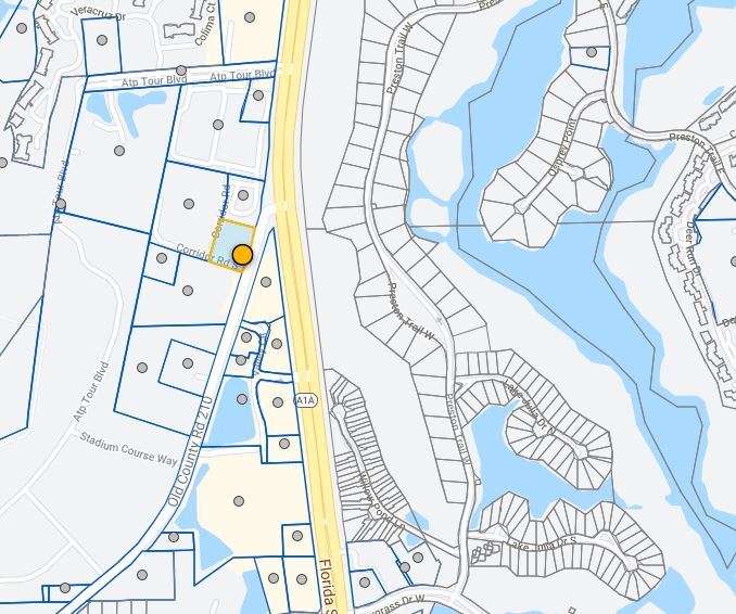 100 Corridor Rd S, Ponte Vedra Beach, FL for lease - Plat Map - Image 2 of 6