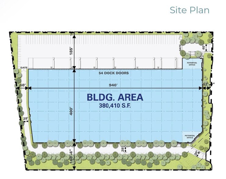 39415 8th St E, Palmdale, CA à louer - Plan de site - Image 3 de 3