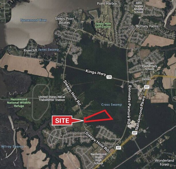 3520 Sleepy Hole Rd, Suffolk, VA à vendre - Photo du bâtiment - Image 1 de 2