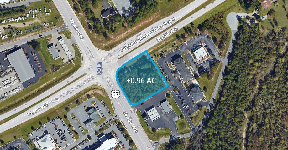 Veterans Memorial Pky, Statesboro, GA for sale - Building Photo - Image 1 of 1