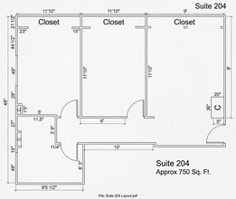 5847 Francis Lewis Blvd, Oakland Gardens, NY à louer Plan d’étage- Image 1 de 1
