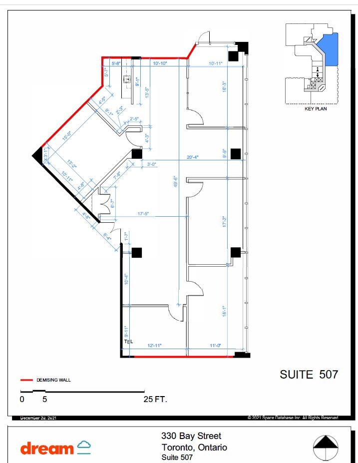 330 Bay St, Toronto, ON à louer Plan d  tage- Image 1 de 1