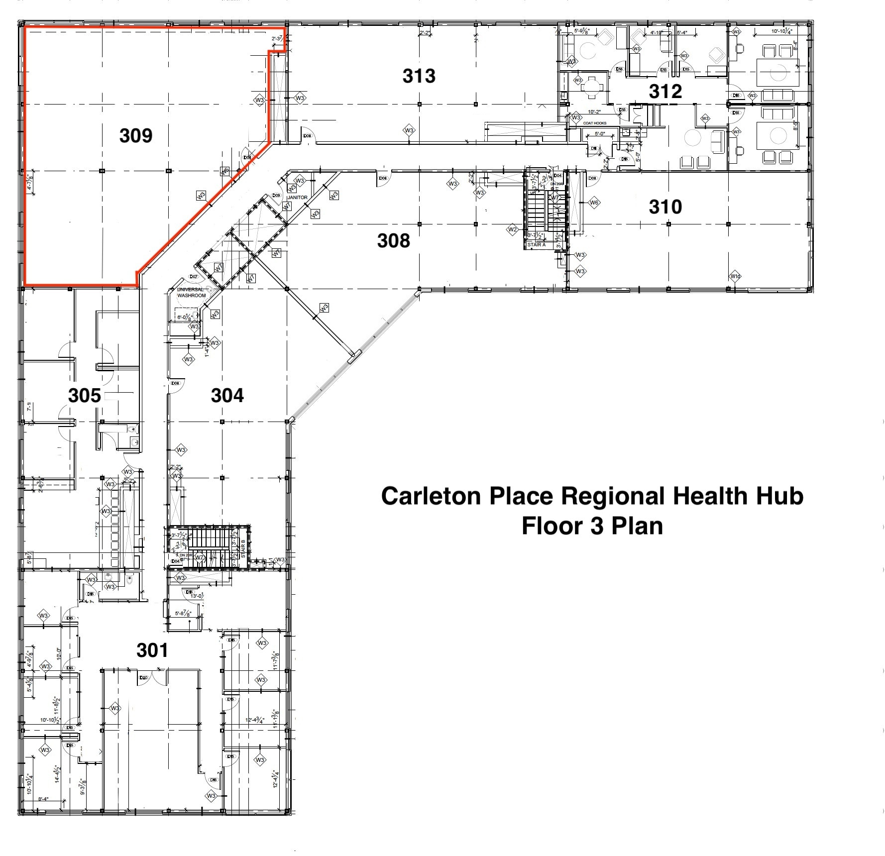 22 Costello Dr, Carleton Place, ON à louer Plan d’étage- Image 1 de 1