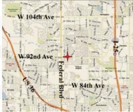 2727 W 92nd Ave, Federal Heights, CO - AERIAL  map view - Image1