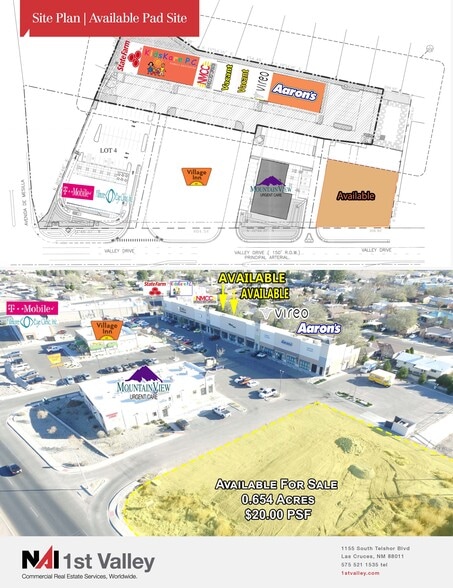 1405 S Valley Dr, Las Cruces, NM à louer - Photo du bâtiment - Image 2 de 3