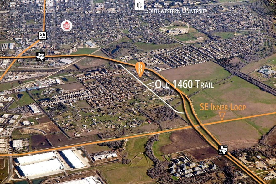 1061 Old 1460 Trl, Georgetown, TX for sale - Aerial - Image 2 of 3