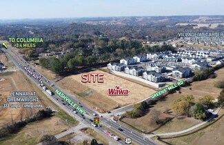 Plus de détails pour 2425 Nashville hwy, Columbia, TN - Terrain à vendre