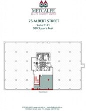 75 Albert St, Ottawa, ON for lease Floor Plan- Image 2 of 2