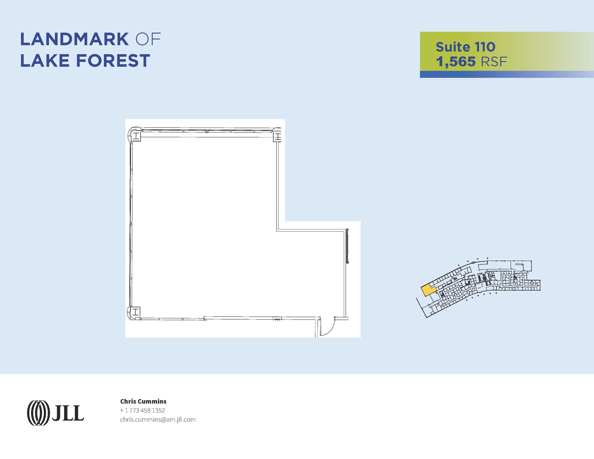 100 S Saunders Rd, Lake Forest, IL for lease Floor Plan- Image 1 of 1