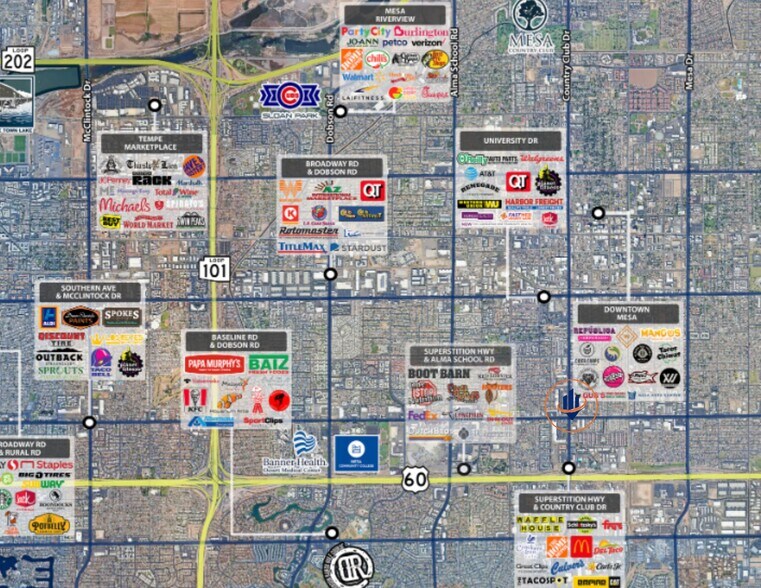 Country Club Dr.& Southern Ave, Mesa, AZ à louer - Photo du bâtiment - Image 2 de 3