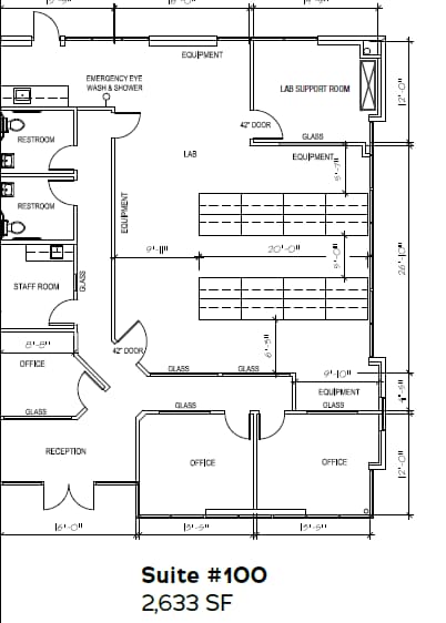 7090 Miratech Dr, San Diego, CA à louer Plan d’étage- Image 1 de 1