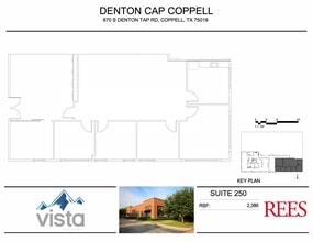 870 S Denton Tap Rd, Coppell, TX for lease Site Plan- Image 1 of 1