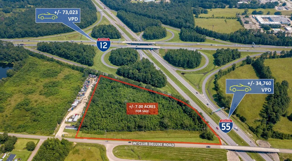 E Club Deluxe Rd, Hammond, LA à vendre - Photo principale - Image 1 de 1