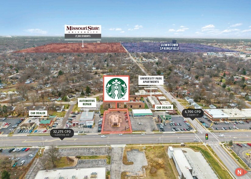 631 S Glenstone Ave, Springfield, MO for sale - Building Photo - Image 2 of 5