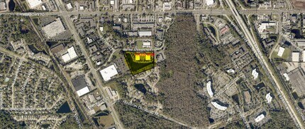 8400 Baymeadows Way, Jacksonville, FL - Aerial map view