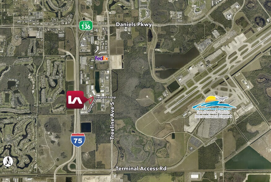 14660 Tarmac Ct, Fort Myers, FL à louer - Aérien - Image 3 de 3