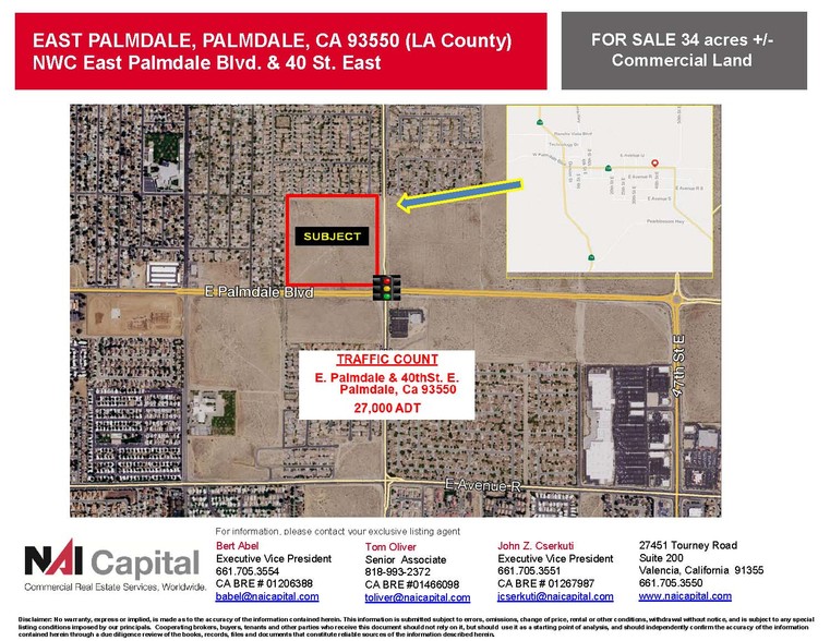 3747 E Palmdale Blvd, Palmdale, CA à vendre - A rien - Image 2 de 5