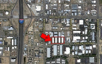 2122 W Lone Cactus Dr, Phoenix, AZ - Aérien  Vue de la carte