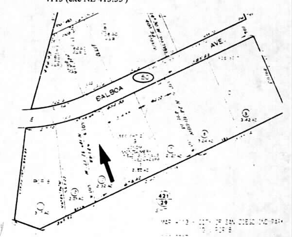 8835 Balboa Ave, San Diego, CA à louer - Plan cadastral - Image 2 de 3