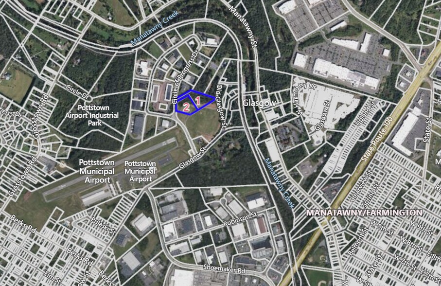 409 Circle Of Progress Dr, Pottstown, PA à vendre - Aérien - Image 2 de 4