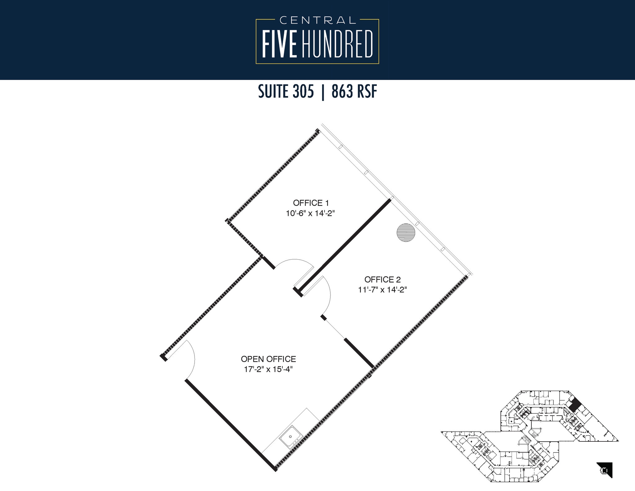 500 N Central Expy, Plano, TX for sale Floor Plan- Image 1 of 1