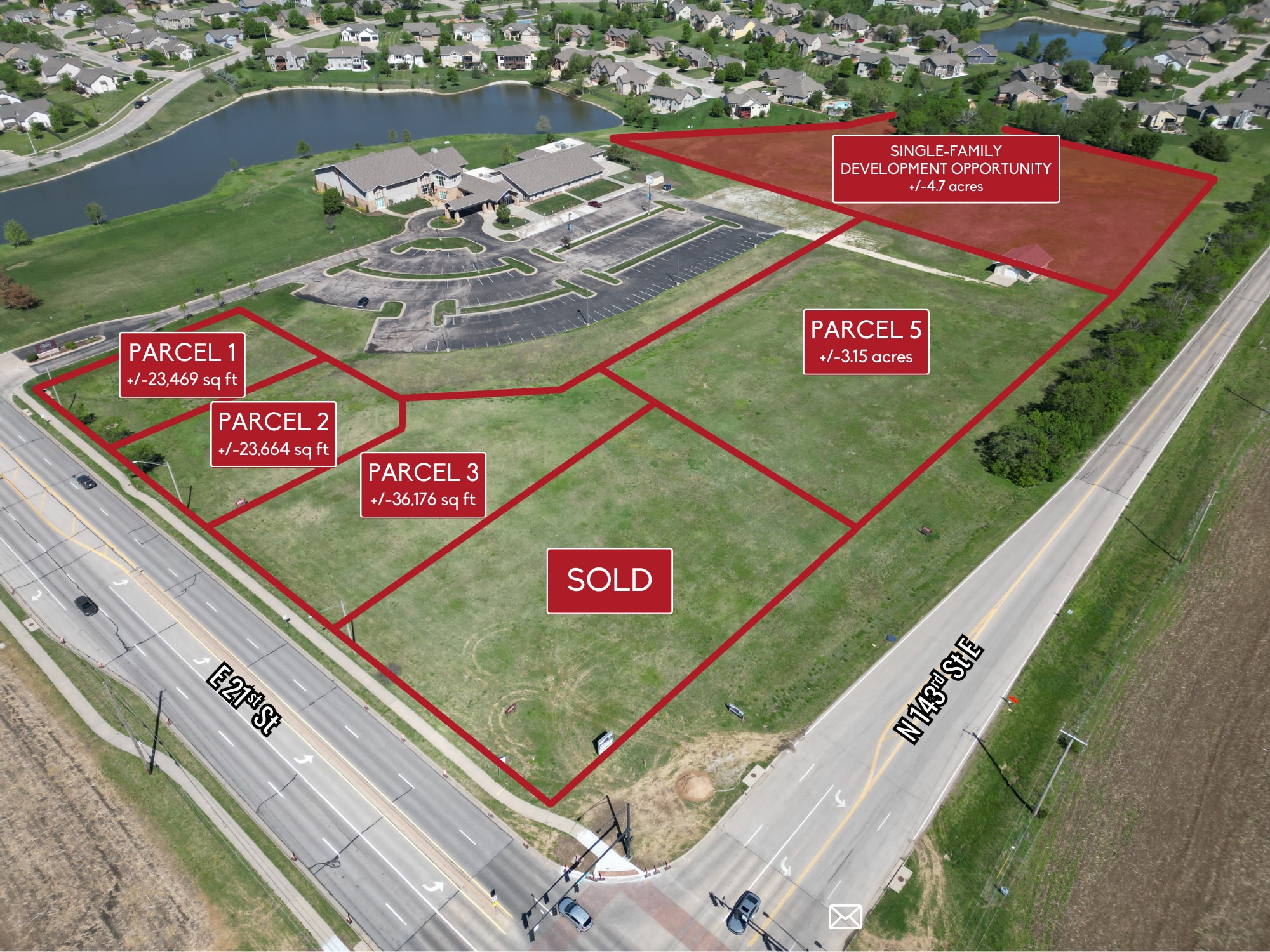 143rd & 21st St, Wichita, KS for sale Primary Photo- Image 1 of 6