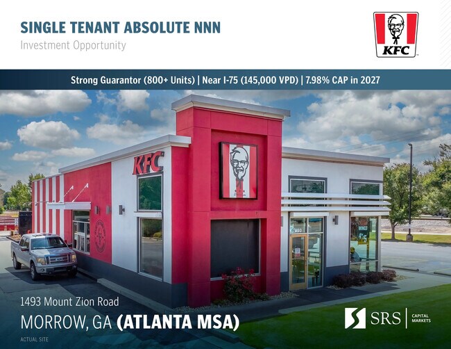 More details for 1493 Mount Zion Rd, Morrow, GA - Retail for Sale