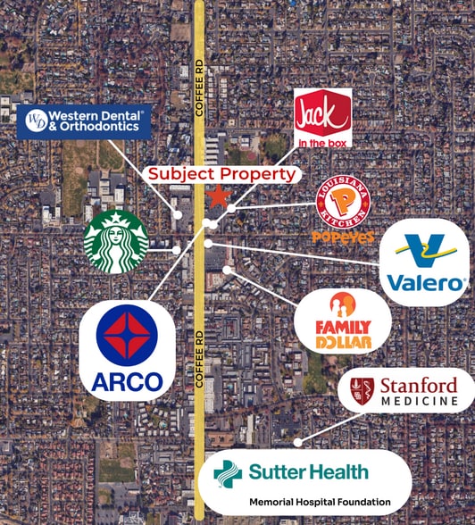 2704 Coffee Rd, Modesto, CA for lease - Building Photo - Image 3 of 9