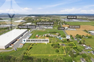 5896 Winchester Ave, Inwood, WV - Aerial map view - Image1