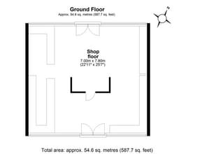Hawley Wharf, Londres à louer Plan d’étage- Image 1 de 4
