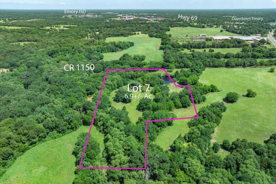 Lot 7 RS County Road 1150, Emory, TX à vendre - Photo du bâtiment - Image 2 de 19